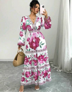Vestido Serena cód 4346 - ValentinaFashionn