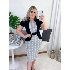 Vestido Justo MID Blogueira cod 1013 na internet