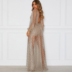 Vestido Tule Brilho cód 739 na internet