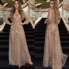 Vestido Tule Brilho cód 739
