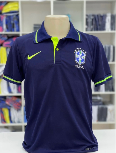 Camiseta de Time Brasil Gola Polo 21/22
