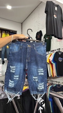 Bemuda jeans masculina - styletenis