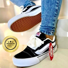TÊNIS KNU PREMIUM PRETO BRANCO - comprar online