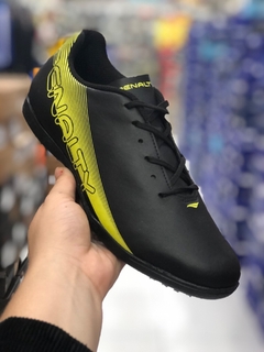 Chuteira Penalty Society Bravo Preta/amarela - comprar online
