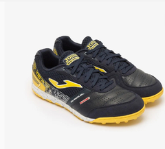 Chuteira de Society Joma Mundial - Marinho e Amarelo - loja online