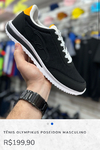 Tênis Olympikus Poseidon Masculino Preto e amarelo - comprar online