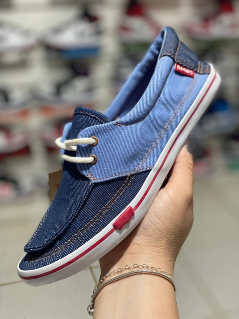 Tênis Levi`s-0039 Nautic Jeans Indigo/ Blue feminino