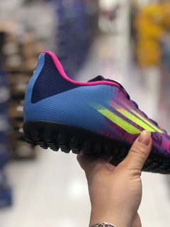 CHUTEIRA X SPEEDFLOW MESSI.4 SOCIETY na internet