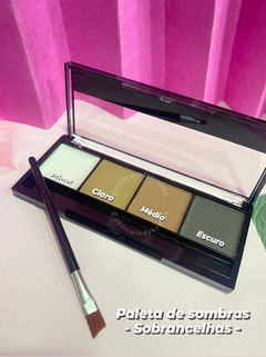 PALETA DE SOMBRA PARA SOBRANCELHA