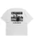 Camiseta Oversized Stranger Recording Gangsta City - Branca