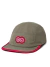 Boné Five Panel Good Times Caqui/Vermelho