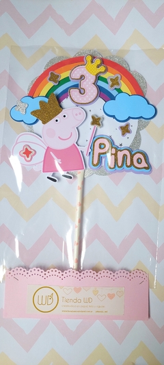Cake topper 3D personalizado en internet