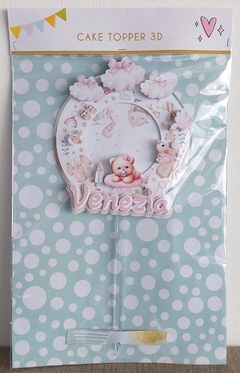Imagen de Cake Topper 3D para Baby Shower