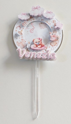 Cake Topper 3D para Baby Shower - comprar online