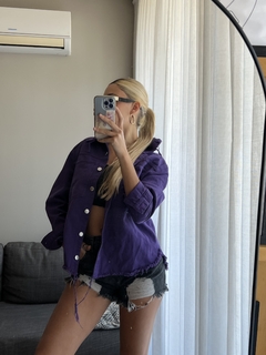 Camisaco Morado - tienda online