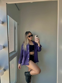 Camisaco Morado - Nissie Denim