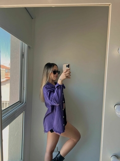 Camisaco Morado en internet