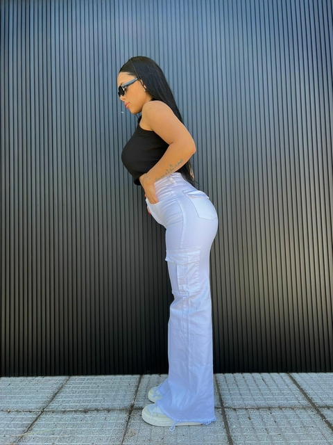 Wideleg Bali White Desfl