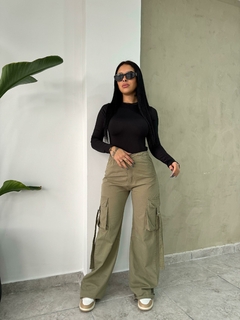 WideLeg Brescia Verde - comprar online