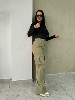WideLeg Brescia Verde - tienda online