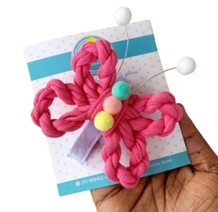 Hairclip borboleta fio de malha - comprar online
