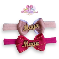 Faixinha para bebê personalizada