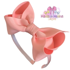 Tiara laço boutique com ponta