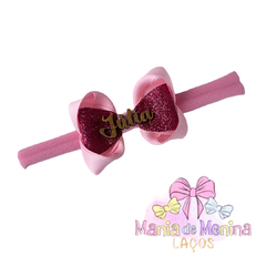 Faixinha para bebê personalizada com nome