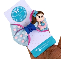Laço Boneca Galinha Pintadinha na xuxinha - comprar online