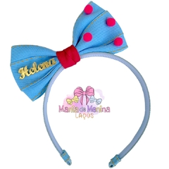 Tiara personalizada com nome em MDF - comprar online