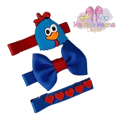 Hairclip Galinha Pintadinha