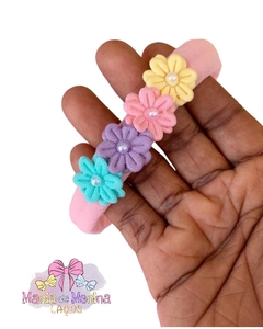 Faixinha para bebê RN florzinhas