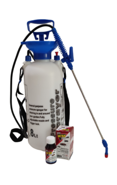 Combo Fumigador Manual De 8 Litros Capacidad + ULTRATRON 125ml de REGALO