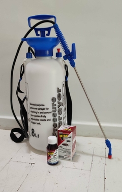 Combo Fumigador Manual De 8 Litros Capacidad + ULTRATRON 125ml de REGALO