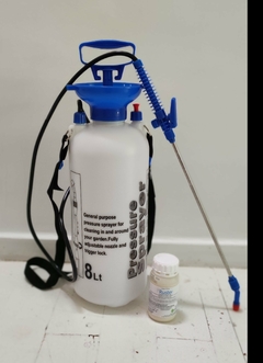 Combo Fumigador Manual De 8 Litros Capacidad + RUSTER 250ml de Regalo