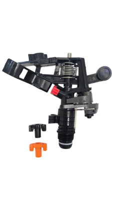 Aspersor impacto riego Rain 1/2 alcance 20 mts