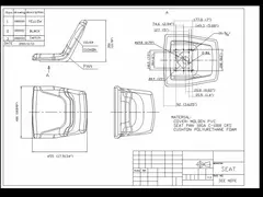 Asiento Butaca Tractor Cortacésped Autoelevador Universal 273 Mm en internet