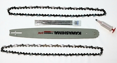 Combo Espada y 2 cadenas Upper/ThunderTrim/Zielen/Hyundai/KLD/Montana/Luqstoff/Philco/Daewoo 52cc Upper 58cc