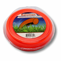 Rollo Tanza Raisman 2,5 Mm 12 Mts Nylon Bordeadora