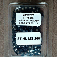 Imagen de Cadena Motosierras 74 Eslabones 325 18 Alternativo Stihl Ms 260