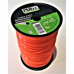 Rollo Tanza Desmalezadora 1.5mm Cuadrada X 1 Kg 410 Mts - Gropek