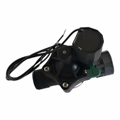 Válvula Solenoide Riego marca Rain de 1" Italiana, union doble x macho - Gropek