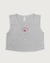 Musculosa Cherry Bomb Gris