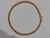 AC001104420 Pulseira Malha Trançada Dupla Banho de Ouro 18k - comprar online