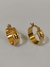 AC0026224 Brinco Argola Lisa e Fosca Banho de Ouro 18k na internet