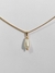 AC0045500145 Colar Pérola Gota Banho de Ouro - comprar online