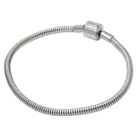 Pulseira Berloque Aço Inox 304L AC-PULBER01