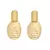 AC258807 Brinco Escrava Banho de Ouro 18k