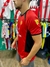 Camiseta retro del Manchester United, modelo Vodafone, usada por Ronaldo en la temporada 2003/2004, vista de perfil.