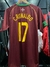 Camiseta de Portugal de Cristiano Ronaldo, temporada 2018-2019, con el número 17 en la parte posterior.
